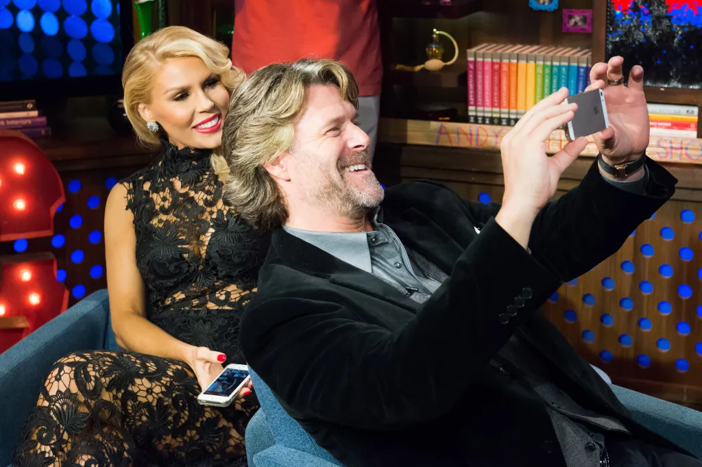 Gretchen Rossi and Slade Smiley on WWHL 