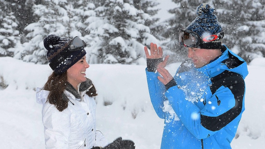kate middleton skiing photos