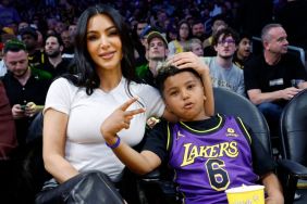 Kim Kardashian kids holiday photos