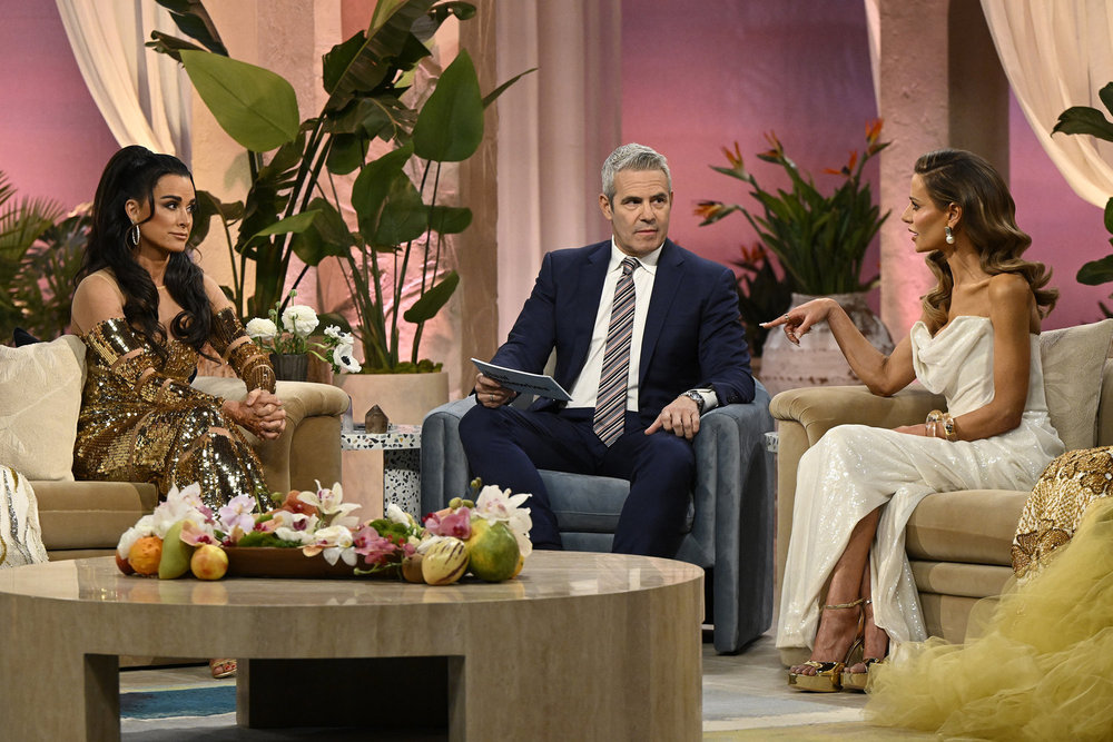 Kyle Richards, Andy Cohen, Dorit Kemsley RHOBH reunion Season 14 