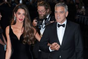 Amal Clooney and George Clooney attend the 2024 Albie Awards presented by the Clooney Foundation for Justice at the New York Public Library on September 26, 2024 in New York City.