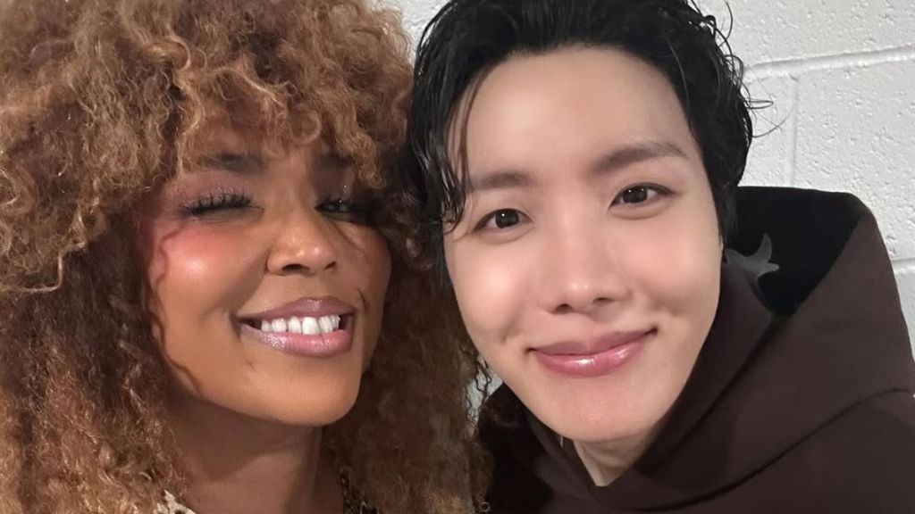 BTS J-Hope Lizzo photos