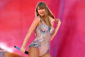 Taylor Swift performs on stage during the "Taylor Swift | The Eras Tour" at Wembley Stadium on August 15, 2024 in London, England.