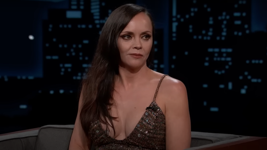 Christina Ricci on Jimmy Kimmel Live