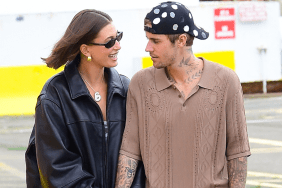 Hailey Bieber and Justin Bieber are seen on August 29, 2023 in New York City.