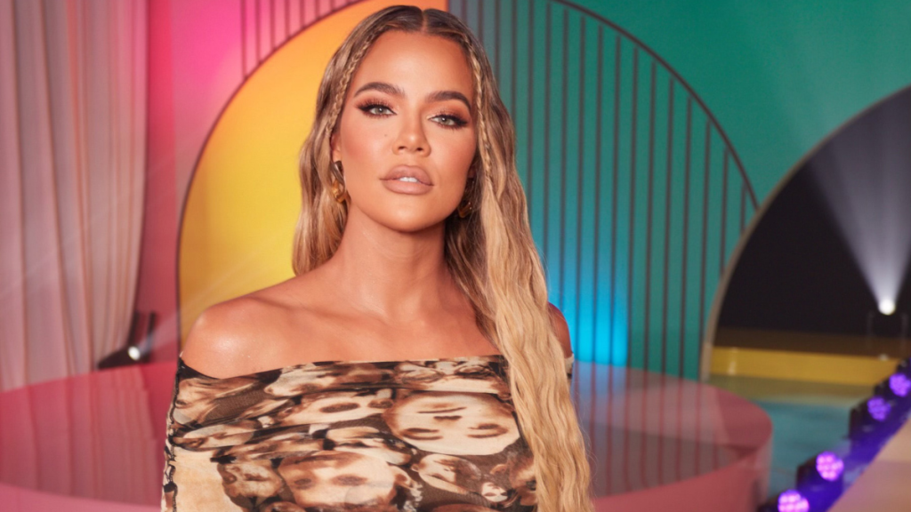 In this image released on September 26, 2021, Khloé Kardashian attends the SHEIN X 100K Challenge 2021 in Sun Valley, California.