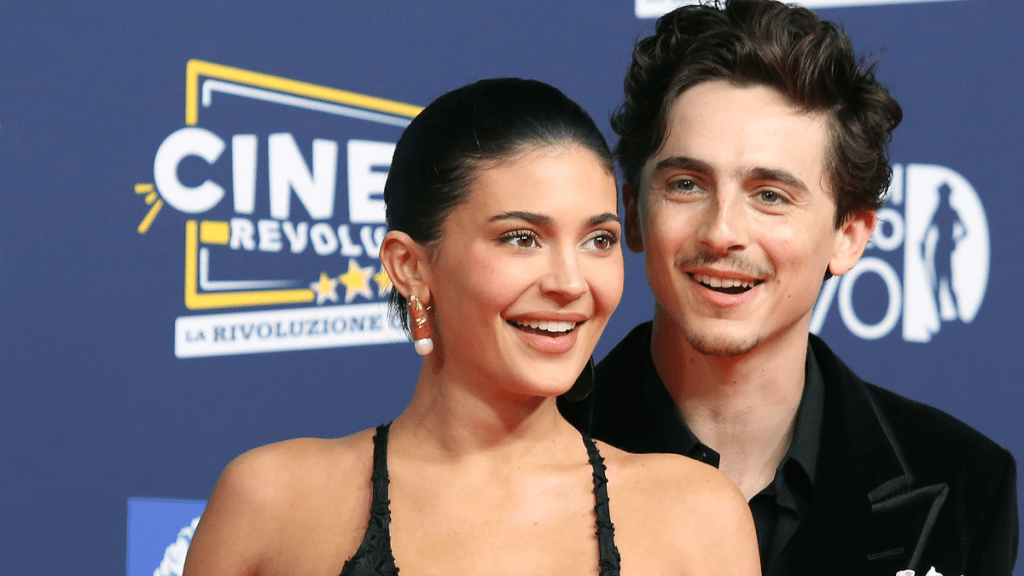 Kylie Jenner Timothee Chalamet red carpet debut