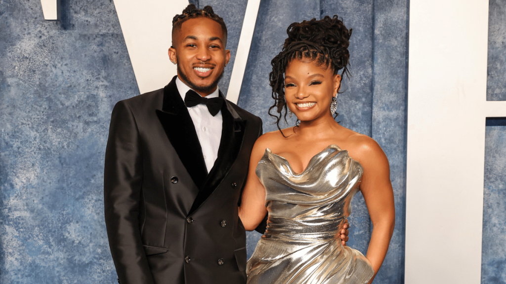 Halle Bailey ex DDG physical abuse son restraining order