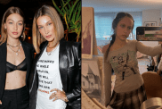 Gigi and Bella Hadid sister