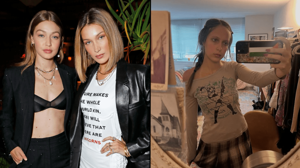 Gigi and Bella Hadid sister