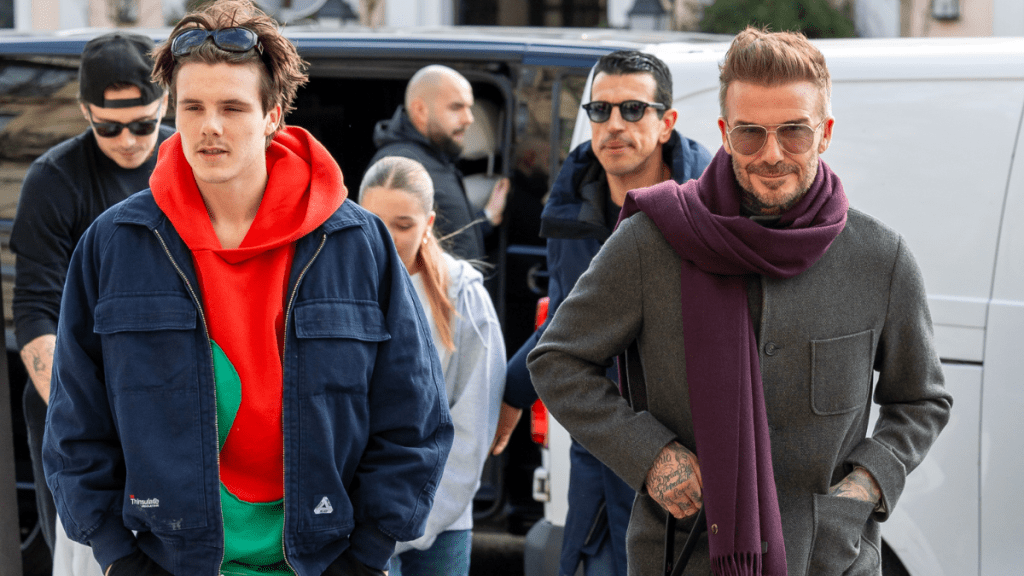 Brooklyn David Beckham feud