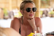 Whitney Rose wearing a pair of sunglasses on Real Housewives Ultimate Girls Trip