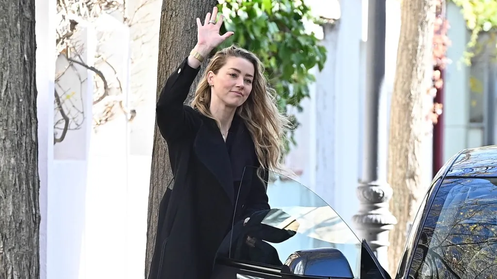Amber Heard twins