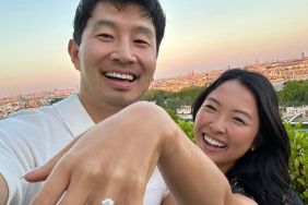 Simu Liu's Girlfriend Flaunts Engagement Ring in Paris Photos