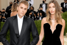 Justin Bieber and Hailey Bieber attend The 2021 Met Gala