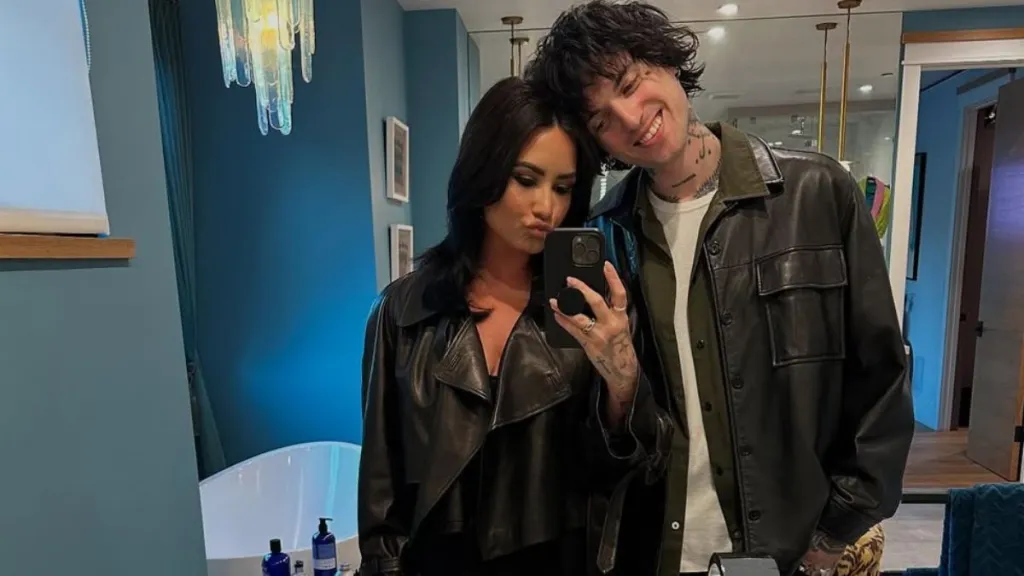 Demi Lovato wedding jordan lutes jutes