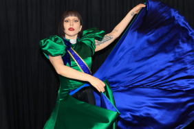 Lady Gaga poses backstage during Lady Gaga MAYHEM On The Beach: Rio de Janeiro, Brazil at Copacabana beach on May 03, 2025 in Rio de Janeiro, Brazil.