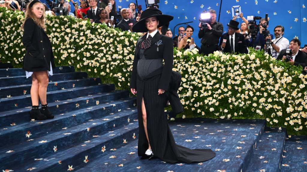 Rihanna attending the Metropolitan Museum of Art Costume Institute Benefit Gala 2025 in New York, USA. Picture date: Monday May 5, 2025.