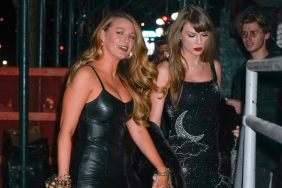 Taylor Swift celebrates her birthday with Blake Lively on December 13, 2023 in New York City.