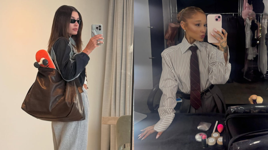 Hailey Bieber, Ariana Grande