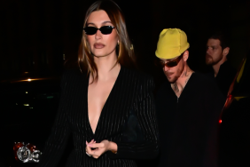 Justin Bieber and Hailey Bieber are seen on February 07, 2025 in New York City.