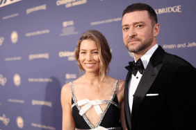 Jessica Biel and Justin Timberlake attend the 2022 Children’s Hospital Los Angeles Gala at the Barker Hangar on October 08, 2022 in Santa Monica, California.