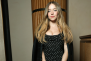 Sydney Sweeney attends the Miu Miu Womenswear Fall/Winter 2025-2026 dinner party as part of Paris Fashion Week at Gigi on March 11, 2025 in Paris, France.