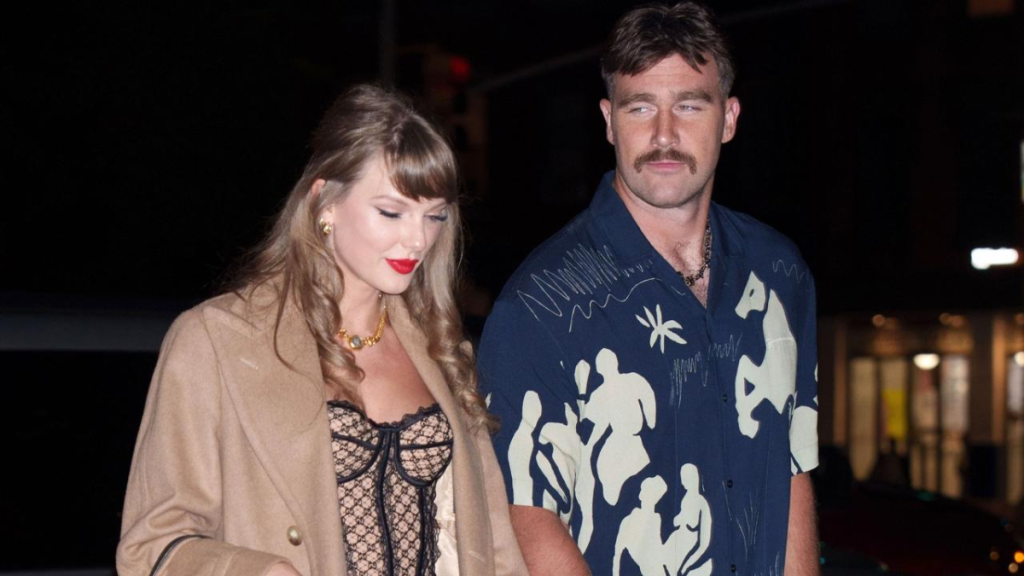 Taylor Swift and Travis Kelce