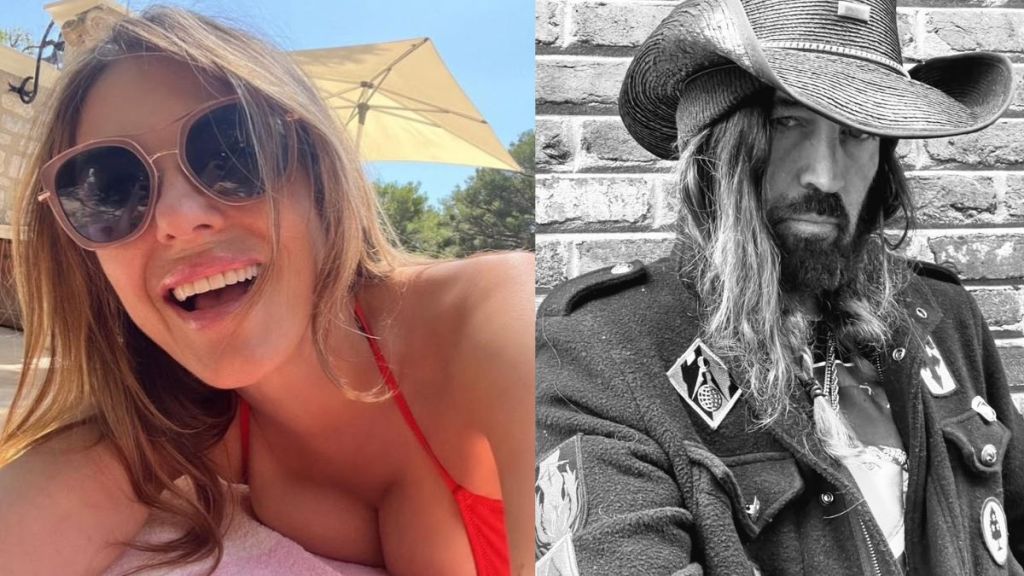 Elizabeth Hurley Billy Ray Cyrus