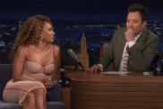 Mel B and Jimmy Fallon on The Tonight Show Starring Jimmy Fallon