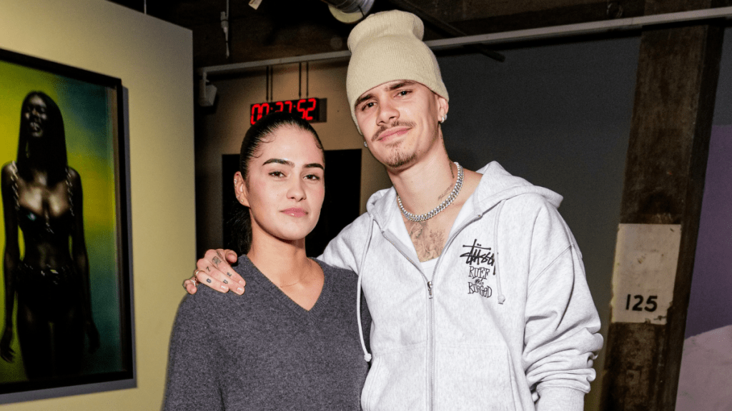 Brooklyn Beckham Romeo Beckham Kim Turnbull feud