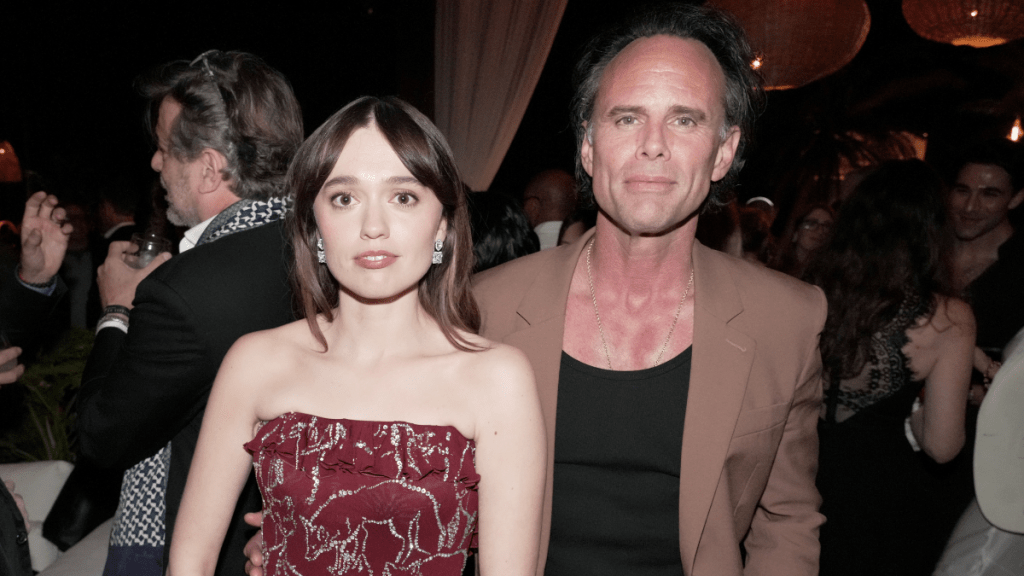 Aimee Lou Wood Walton Goggins feud rumors The White Lotus