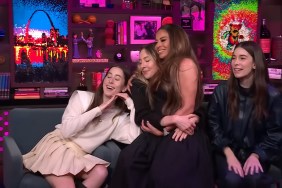 Dolores Catania and HAIM on WWHL