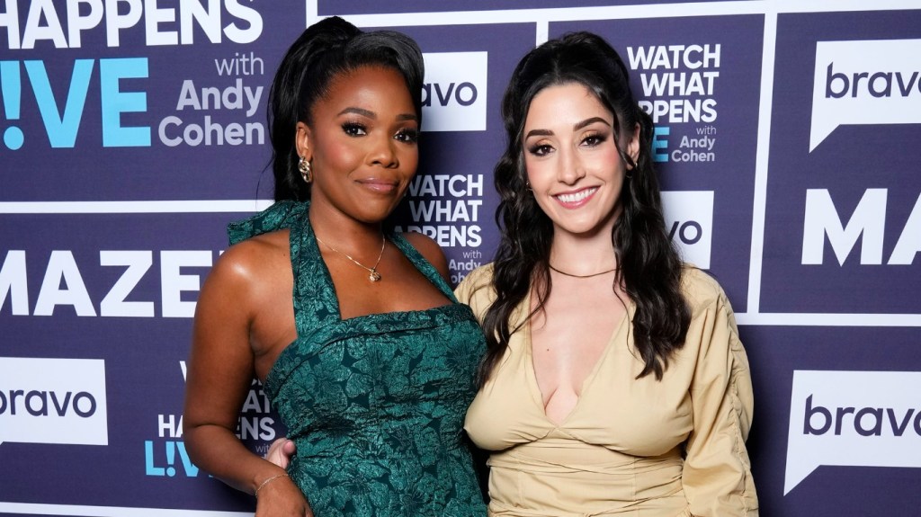 Jasmine Goode and Melissa Marie backstage at Watch What Happens Live