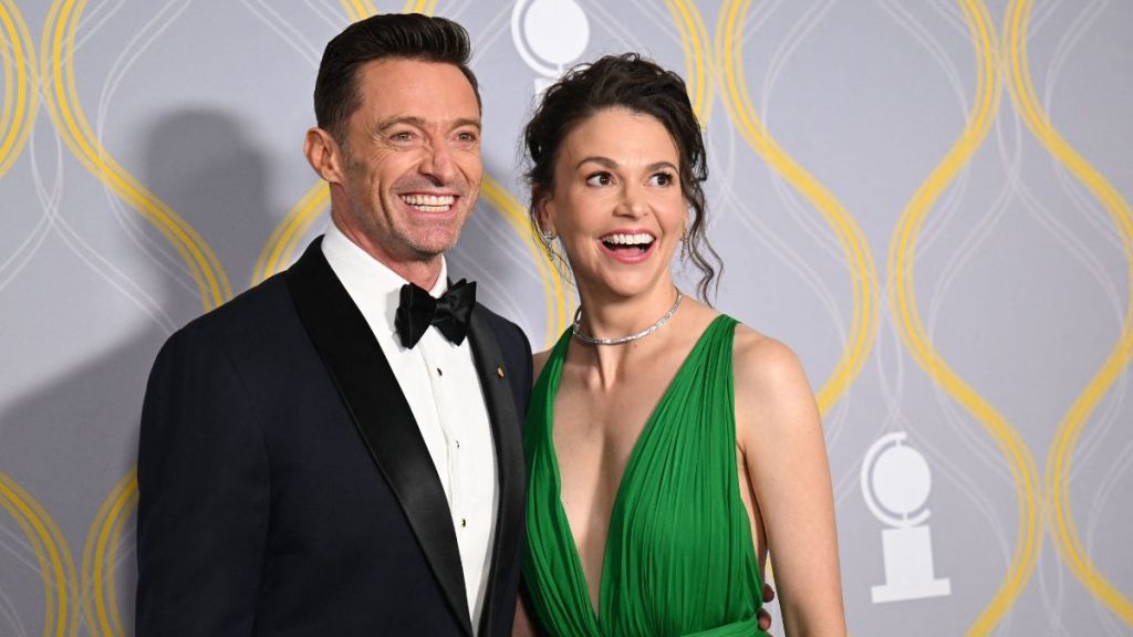 Sutton Foster Hugh Jackman