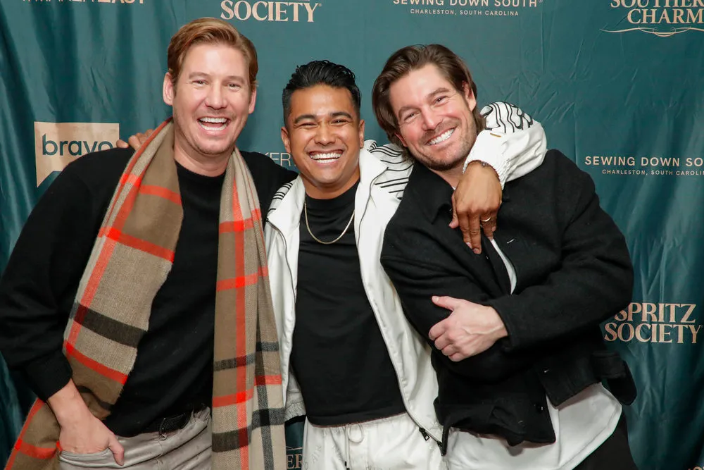 Austen Kroll, Craig Conover, and Jordan Andino at Carriage House NYC