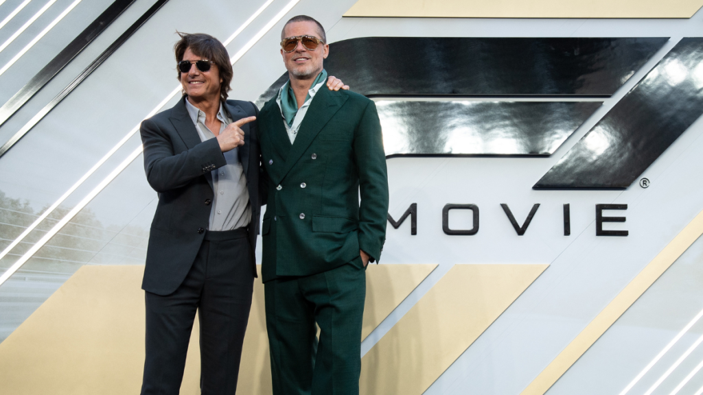 Tom Cruise Brad Pitt reunion