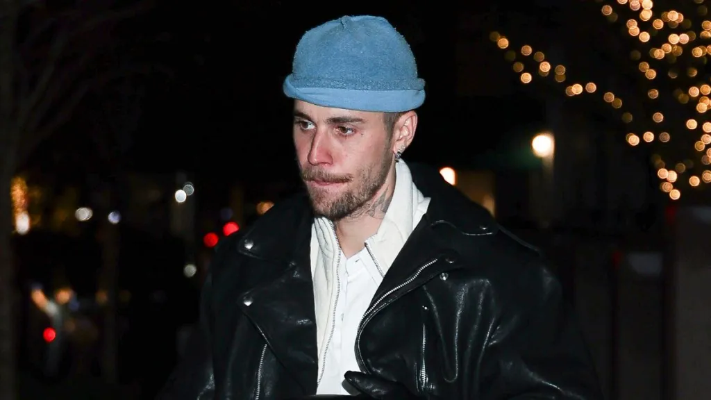 Justin Bieber is seen on The Upper East Side on January 31, 2025 in New York City.