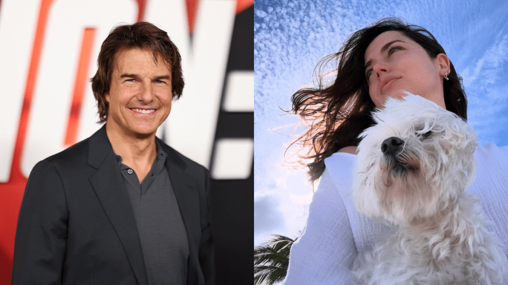 Tom Cruise attends the "Mission: Impossible - Dead Reckoning Part One" premiere at Rose Theater, Jazz at Lincoln Center on July 10, 2023 in New York City, Ana de Armas