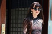 Dakota Johnson is seen in Tribeca on June 05, 2025 in New York City.