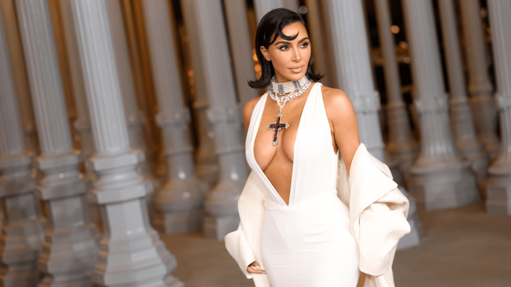 Kim Kardashian attends the 2024 LACMA Art+Film Gala at Los Angeles County Museum of Art on November 02, 2024 in Los Angeles, California.