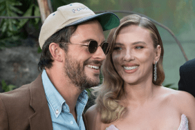 Jonathan Bailey and Scarlett Johannson attend the World Premiere of 'Jurassic World Rebirth' at Odeon Luxe Leicester Square in London, United Kingdom on June 17, 2025.