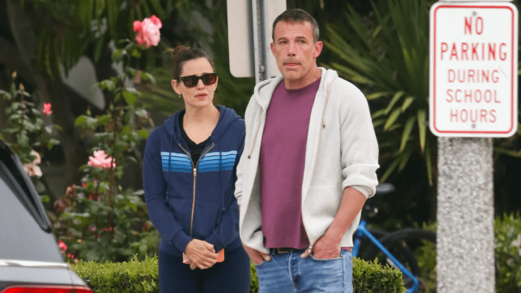 Jennifer Garner and Ben Affleck are seen on June 11, 2024 in Los Angeles, California.