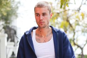 Justin Bieber is seen on May 03, 2023 in Los Angeles, California.