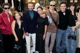 Cruz Beckham, Harper Beckham, David Beckham, Victoria Beckham, Romeo Beckham, Brooklyn Beckham and Nicola Peltz Beckham