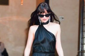 Dakota Johnson is seen in Tribeca on June 07, 2025 in New York City