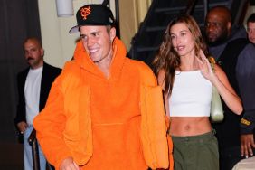 Justin Bieber and Hailey Bieber are seen at Cipriani after his concert at Barclays Center on June 04, 2022 in New York City