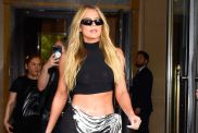 Khloe Kardashian is seen on May 16, 2023 in New York City