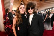 Miley Cyrus, Maxx Morando at the 97th Oscars held at the Dolby Theatre on March 02, 2025 in Hollywood, California