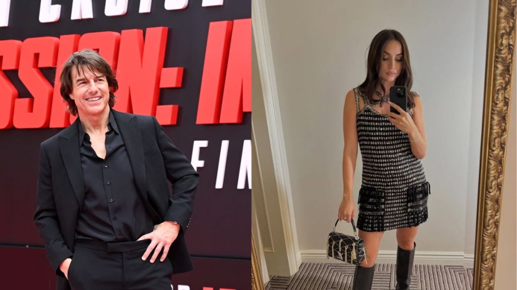 Tom Cruise arrives at the US Premiere of 'Mission: Impossible – The Final Reckoning', Ana de Armas